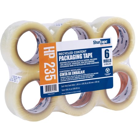 Duck Brand HP 235 Hot Melt Packaging Tape, 6PK DUC242763